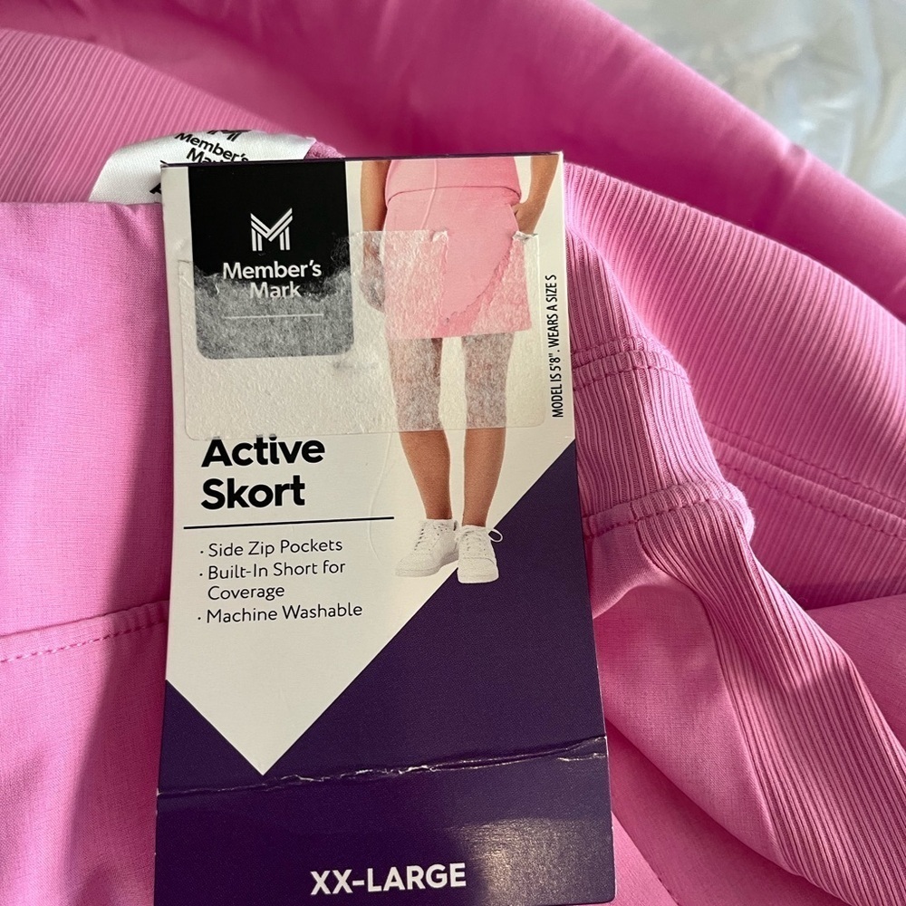 Pink Skort